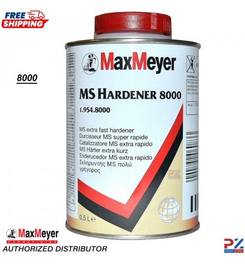 Max Meyer 2K MS Rapid Hardener 8000 500ml – For Primers, Fillers & Lacquers